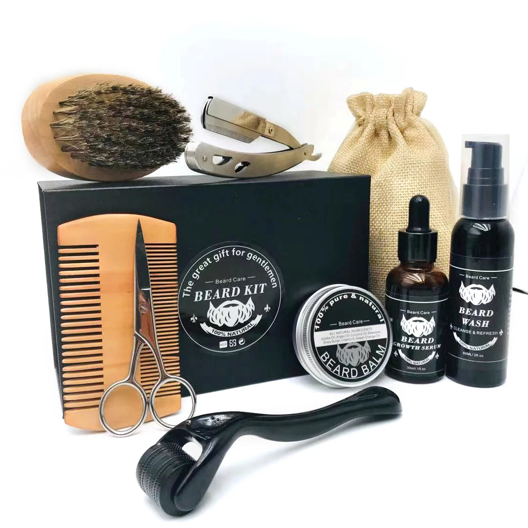 Kit Premium de Crecimiento y Cuidado de Barba