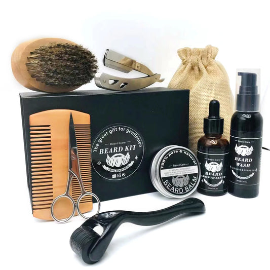 Kit Premium de Crecimiento y Cuidado de Barba